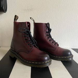 Dr. Martens Burgundy Boots